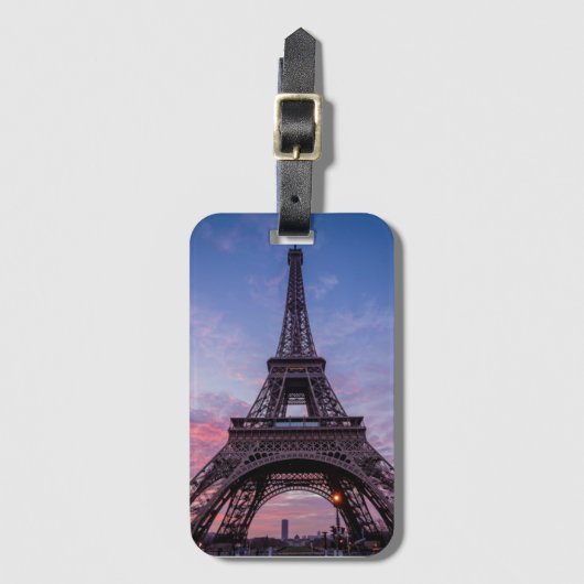 Eiffeltoren Bagagelabel (Voorkant (verticaal))