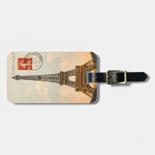 Eiffeltoren Bagagelabel (Voorkant horizontaal)
