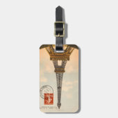 Eiffeltoren Bagagelabel (Voorkant verticaal)