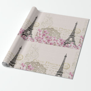 Eiffeltoren Beste Huwelijksbestemming Parijs Europ Cadeaupapier