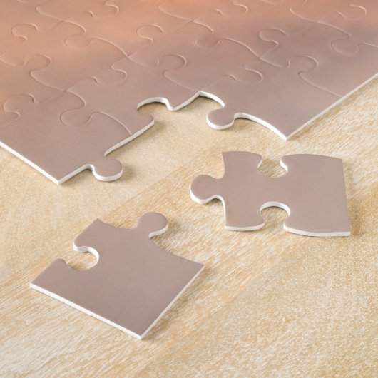 Eiffeltoren bij Sunrise van Trocadero Fonteinen Legpuzzel (Zijkant)