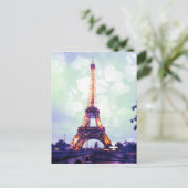 Eiffeltoren Briefkaart (Staand voorkant)