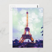 Eiffeltoren Briefkaart (Voorkant / Achterkant)