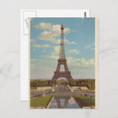  Eiffeltoren Briefkaart (Voorkant / Achterkant)