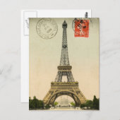 Eiffeltoren Briefkaart (Voorkant / Achterkant)