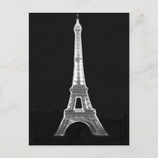 Eiffeltoren Briefkaart (Voorkant)