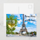 Eiffeltoren Briefkaart (Voorkant / Achterkant)