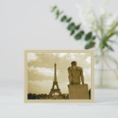 Eiffeltoren Briefkaart (Staand voorkant)