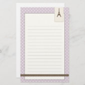 Eiffeltoren Briefpapier (Voorkant / Achterkant)