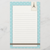 Eiffeltoren Briefpapier (Voorkant)