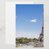 eiffeltoren briefpapier (Voorkant / Achterkant)