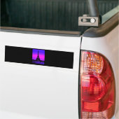 Eiffeltoren Bumpersticker (Op Truck)
