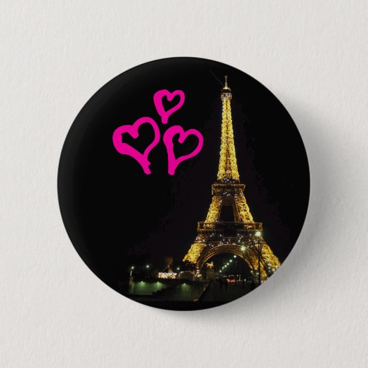 Eiffeltoren Button (Voorkant)