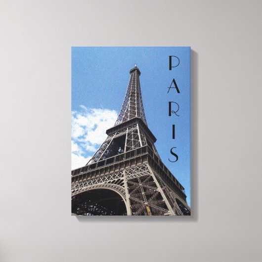 Eiffeltoren Canvas Afdruk (Voorkant)