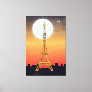 Eiffeltoren Canvas Afdruk