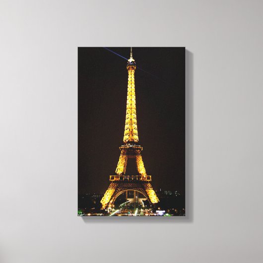 Eiffeltoren Canvas Afdruk (Voorkant)