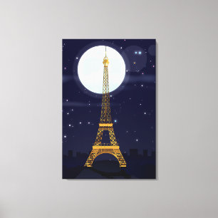 Eiffeltoren Canvas Afdruk