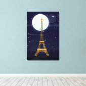 Eiffeltoren Canvas Afdruk (Insitu (Houten vloer))