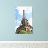 Eiffeltoren Canvas Afdruk (Insitu (Houten vloer))