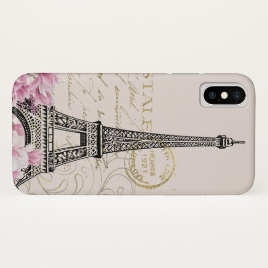 Eiffeltoren Case-Mate iPhone case (Achterkant (horizontaal))