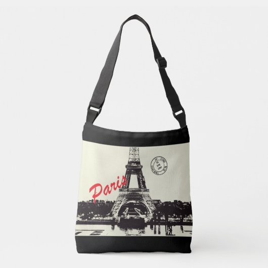 Eiffeltoren Crossbody Tas (Voorkant)