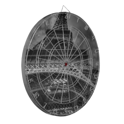 eiffeltoren dartbord (Voorkant Links)