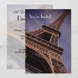 Eiffeltoren Een Franse innerlijke partij nodigt ui Kaart