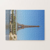 Eiffeltoren en Bir-hakeim bridge - Parijs, Frankri Legpuzzel (Horizontaal)