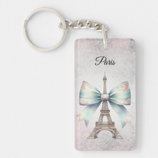 Eiffeltoren en boegmagneet sleutelhanger (Voorkant)