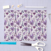 Eiffeltoren en wijn Waterverf Tissue Papier (Craft)