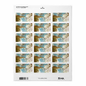 Eiffeltoren Etiket (Full Sheet)