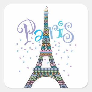 Eiffeltoren Fantasy sticker