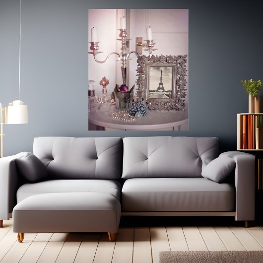 Eiffeltoren Foto Lijst Foto Afdruk