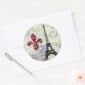 Eiffeltoren Frankrijk Stickers (Envelop)