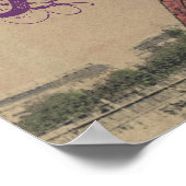 Eiffeltoren  Frans  Poster (Hoek)