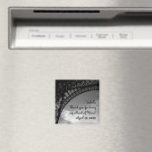 Eiffeltoren Gepersonaliseerde Maid of Honor Magnet Magneet (Insitu (Vaatwasser))