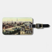 Eiffeltoren in Parijs Bagagelabel (Voorkant horizontaal)