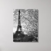  Eiffeltoren in Parijs Canvas Afdruk (Voorkant)