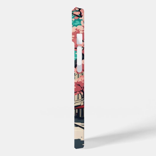  Eiffeltoren in Parijs Case-Mate iPhone Case (Achterkant / Links)