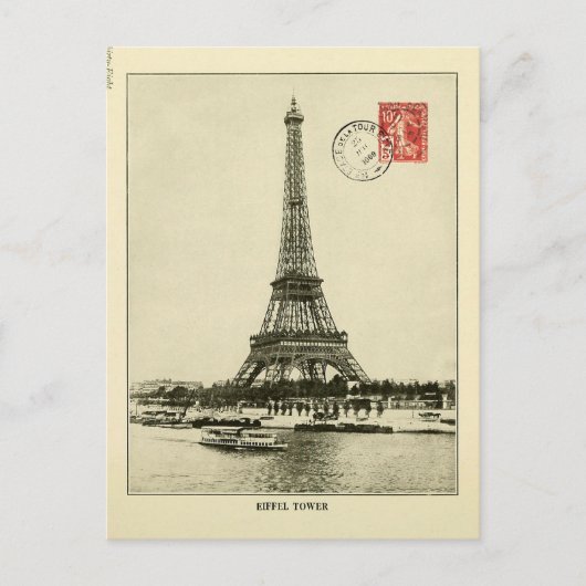 Eiffeltoren in Parijs Frankrijk Briefkaart (Voorkant)