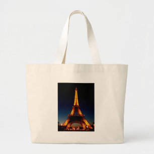 Eiffeltoren in Parijs Grote Tote Bag