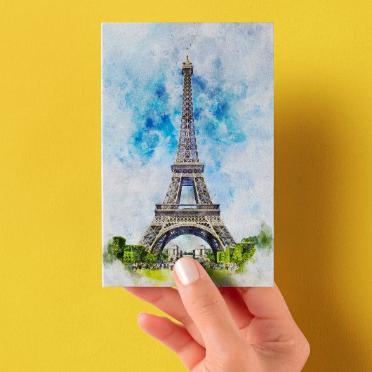 Eiffeltoren in Parijs nr2 Briefkaart