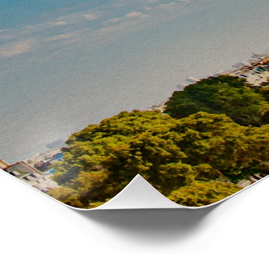 Eiffeltoren in Parijs Perfect Poster (Hoek)