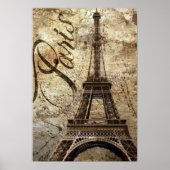 Eiffeltoren in Parijs Poster (Voorkant)