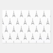 Eiffeltoren inpakpapier vel (Voorkant 3)