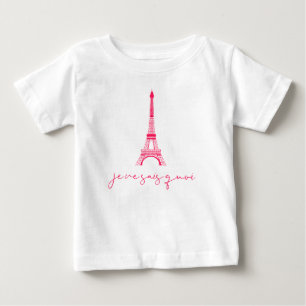 Eiffeltoren Je Ne Sais Quoi Mooie Baby T-Shirt
