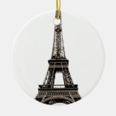 Eiffeltoren Keramisch Ornament (Voorkant)