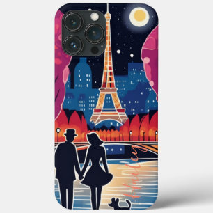 Eiffeltoren Landmark van Parijs iPhone 13 Pro Max Hoesje