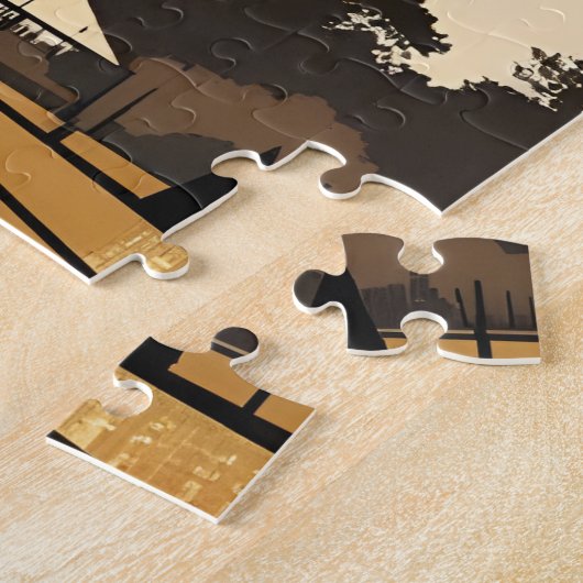 Eiffeltoren Legpuzzel (Zijkant)