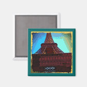 Eiffeltoren Magneet (Voorkant / Achterkant)